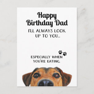 Postal Mírate eres divertido Feliz cumpleaños papá