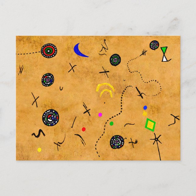 Postal Miro abajo (Anverso)