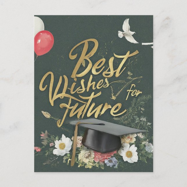 Postal Mis mejores deseos para el futuro (Anverso)