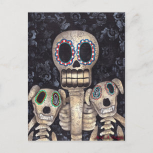 Postal Mis perros y yo