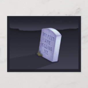 Postal Mis Pies Me Matan Postcard