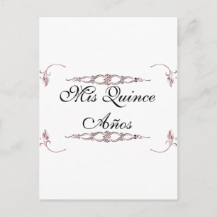 Postal Mis quince años