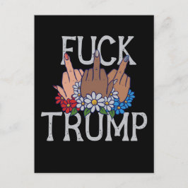 Postal Mis sentimientos sobre Donald Trump United