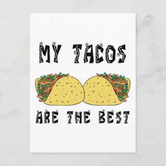 Postal Mis Tacos Son Los Mejores