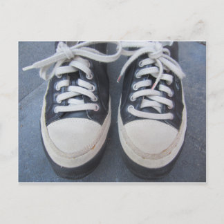 Postal Mis zapatos viejos