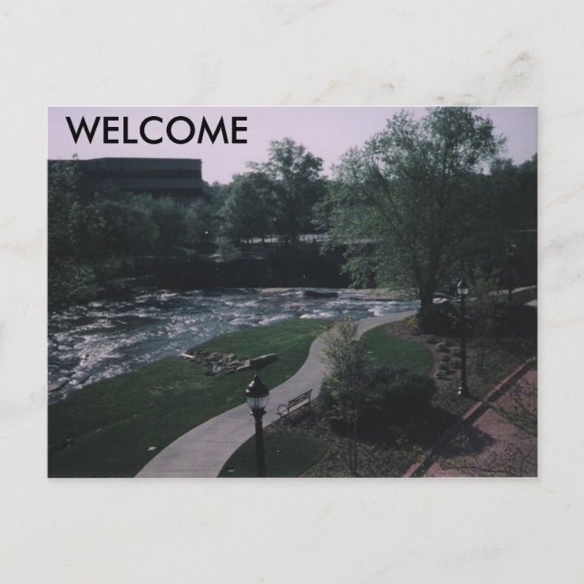 Postal misc, BIENVENIDA (Anverso)