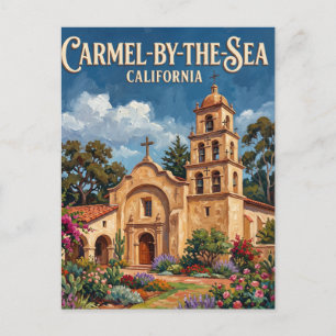 Postal Misión Carmel California
