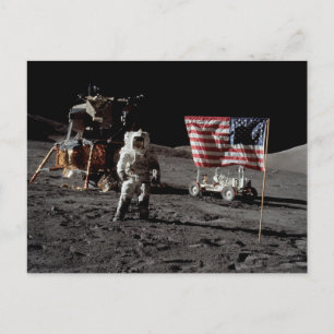 Postal Misión de aterrizaje lunar de la NASA Apollo 17, 1