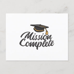 Postal Misión de graduación completada