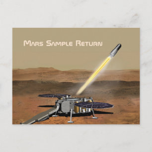 Postal Misión de retorno de la muestra Mars