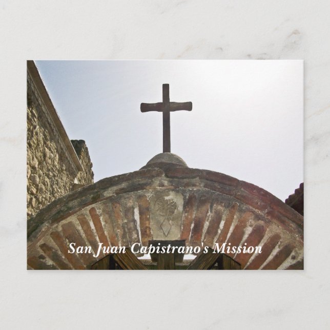 Postal Misión de San Juan Capistrano (Anverso)
