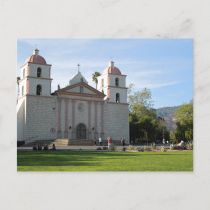 Postal Misión de Santa Bárbara, California