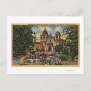 Postal Misión San Carlos de Borromeo de Monterey
