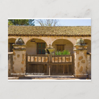 Postal Misión San Miguel Arcángel California