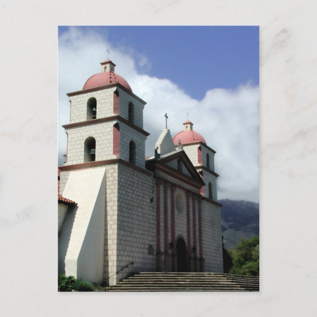 Postal Misión Santa Bárbara (Anverso)