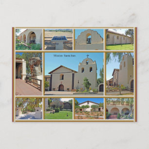 Postal Misión Santa Ines