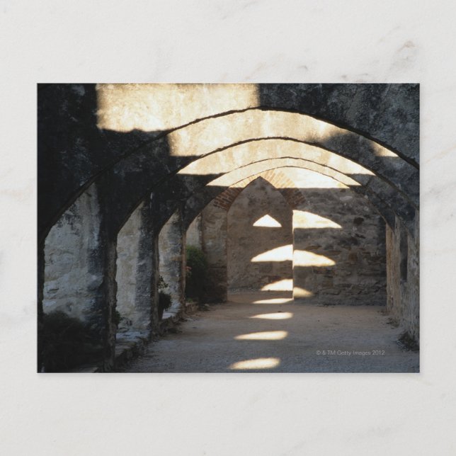 Postal Misiones de San Antonio (Anverso)