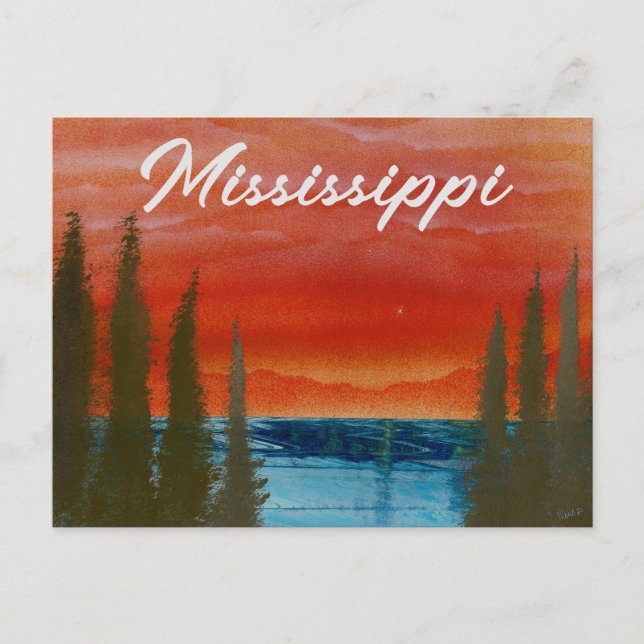 Postal Misisipi (Anverso)