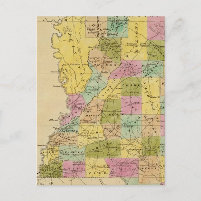 Postal Misisipi 4 (Anverso)