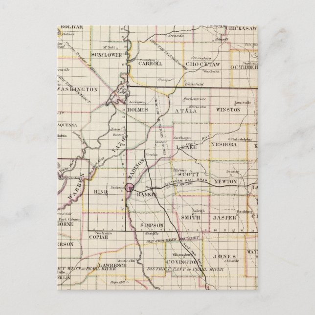 Postal Misisipi 8 (Anverso)