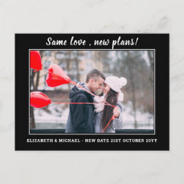Postal Mismo Amor Nuevos Planes Guardar Boda de fotos del