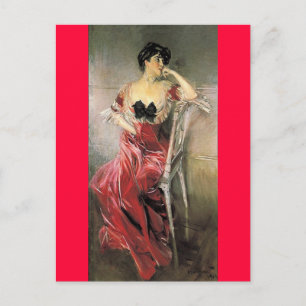 Postal Miss Bell - Giovanni Boldini