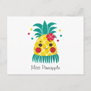 Postal Miss Hawaiana Piña