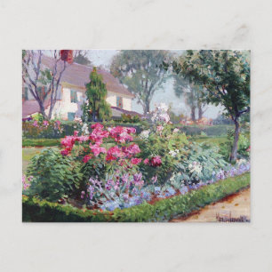 Postal Miss Katharine Ludington's Garden, Matilda Browne