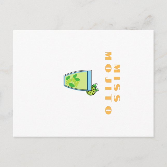 Postal Miss Mojito (Anverso)