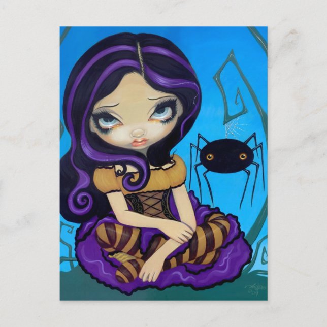 Postal "Miss Muffet Pequeña" (Anverso)