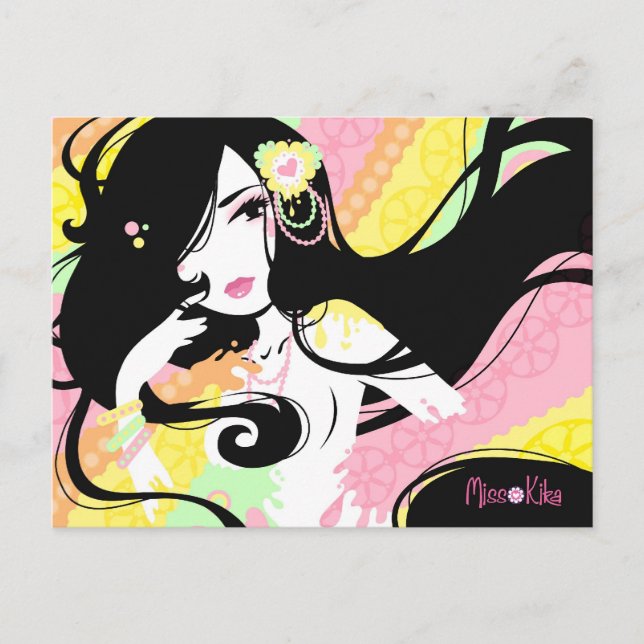 Postal Miss Sherbet Postcard (Anverso)