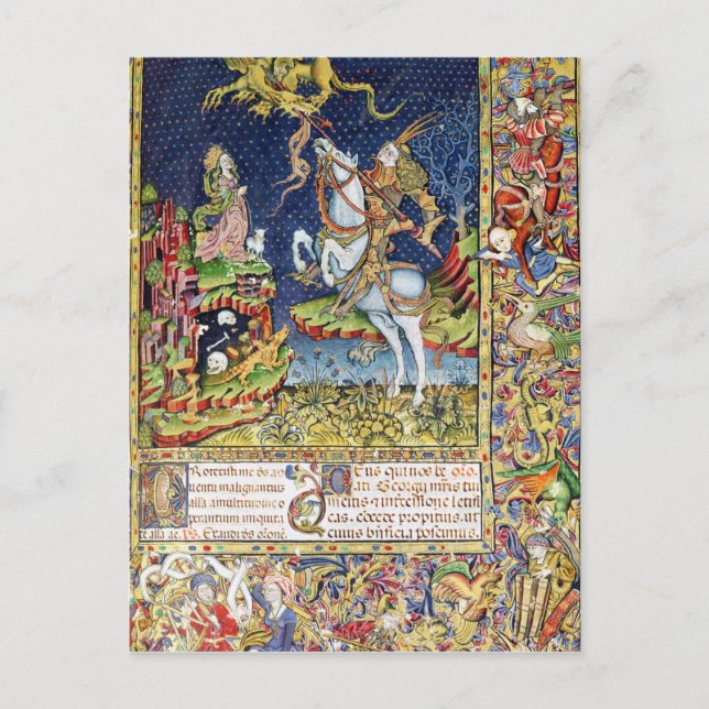 Postal Missal de San Jorge de Topusko (Anverso)