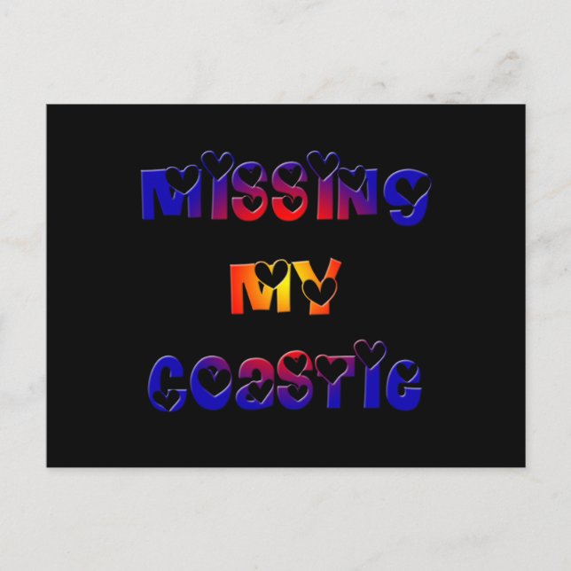 Postal misscoastie (Anverso)