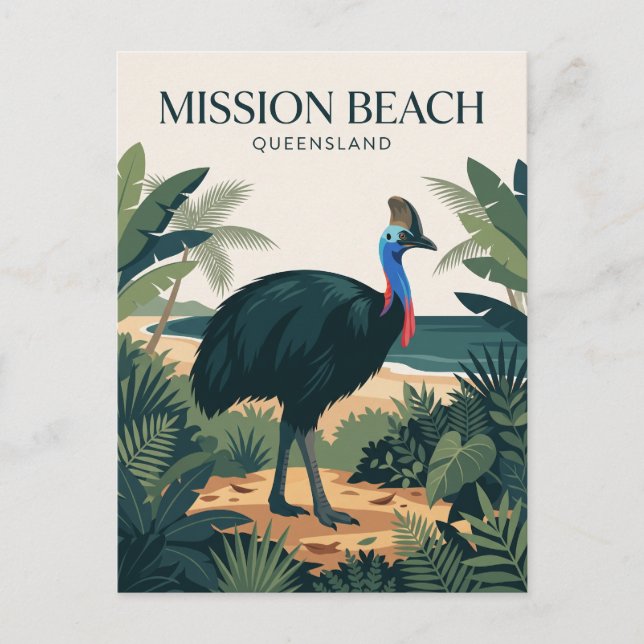 Postal Mission Beach Australia (Anverso)