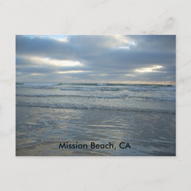 Postal Mission Beach, CA (Anverso)