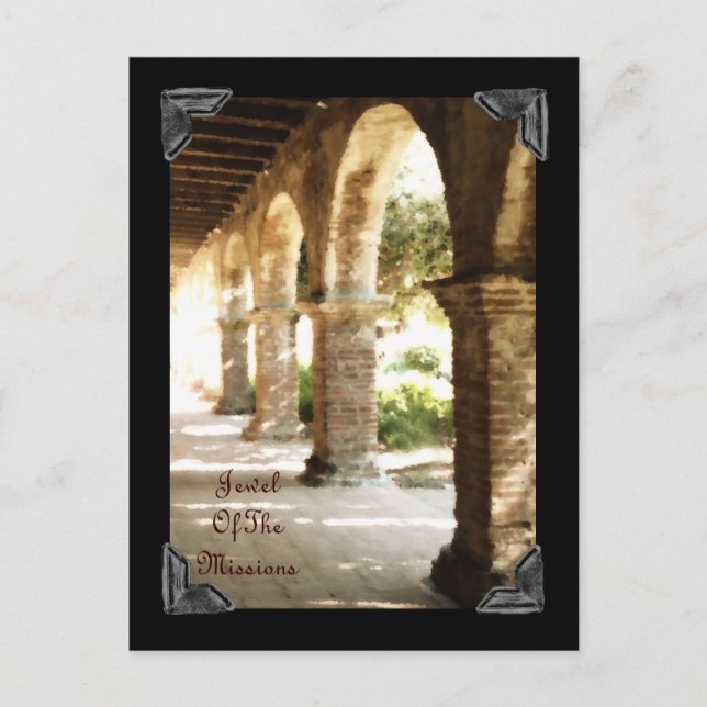 Postal Mission San Juan Capistrano Arches (Anverso)