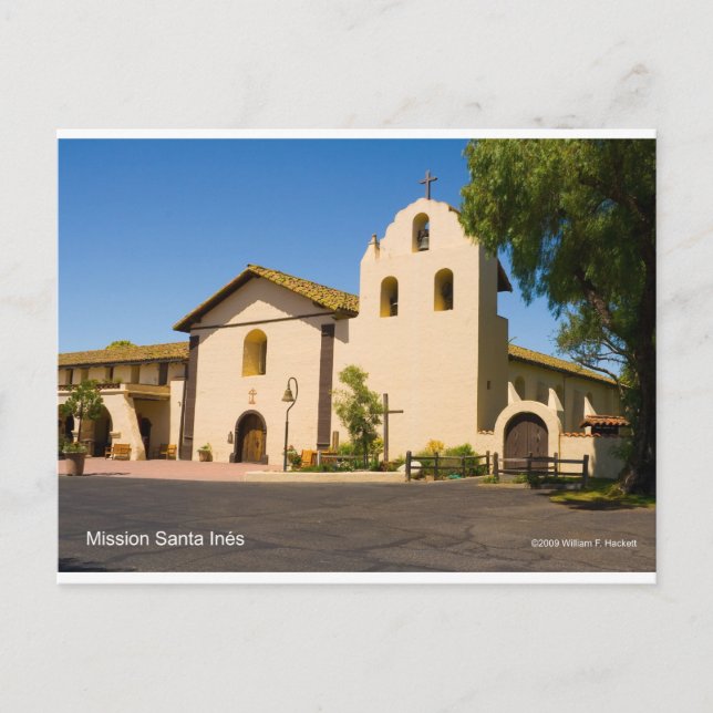 Postal Mission Santa Inés California Products (Anverso)