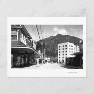 Postal Mission Street en el centro de Ketchikan
