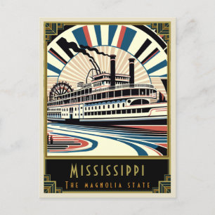 Postal Mississippi   Art Deco