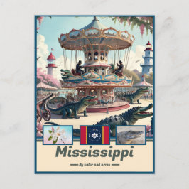 Postal Mississippi Marvels & Motto