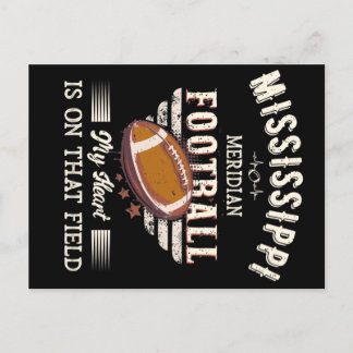 Postal Mississippi Meridian American Football
