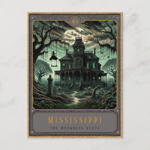 Postal Mississippi   Postcarta de arte gótico