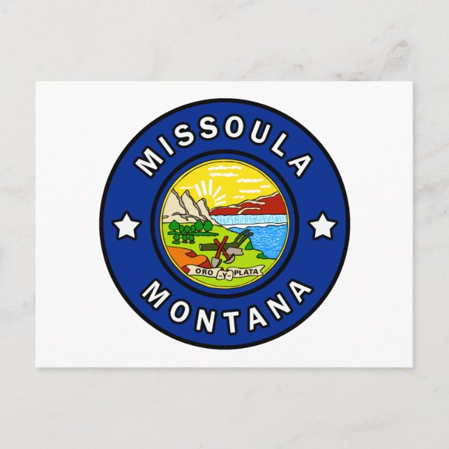 Postal Missoula Montana (Anverso)