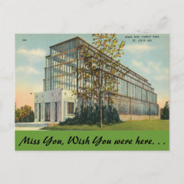 Postal Missouri, caja de joyas, parque forestal