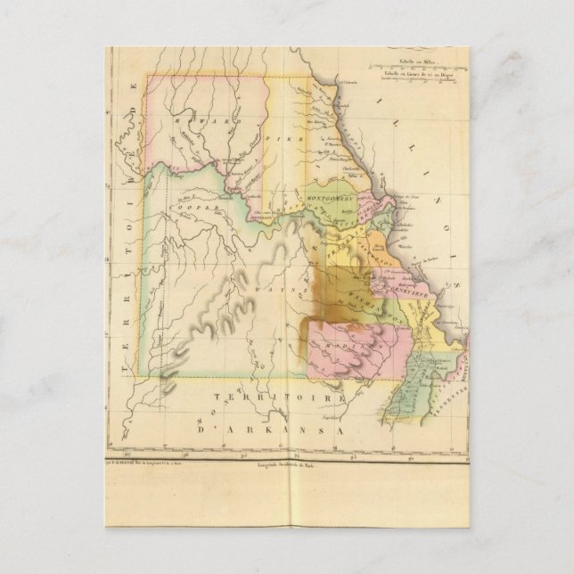 Postal Missouri US (Anverso)