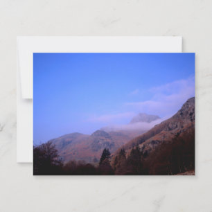 Postal Mist Over The Langdale Pikes