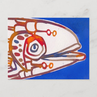 postal Mister Blue Fish