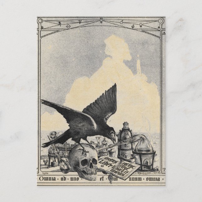 Postal Misterio de las Pirámides (Anverso)