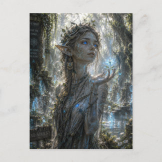 Postal Misterio / Ninfa del Bosque / Bosque Sagrado Antig