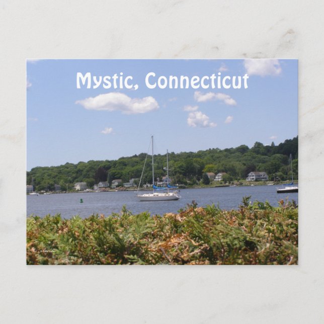 Postal Místico, Connecticut (Anverso)